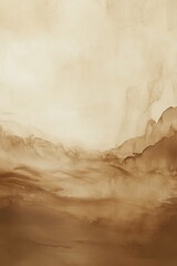 Serene sand dunes landscape in soft sepia tones with gentle hills and sky