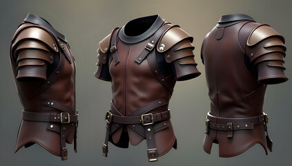 Shadows and Steel: 3D Rogue Armor Design