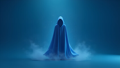 Flowing Mystique: The Dance of a Magical Cloak