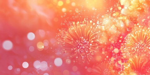 A vibrant coral gradient background. Featuring soft corals, pinks, and warm oranges. Showcasing warmth and positivity. Ideal for branding, fashion, or celebrations