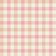 Seamless checkered pattern in pastel pink colors.  Ideal for home decor, birthday, summer dress, children party,  bed linen, gifts, fabric, textile,  gift paper, packaging, home decor, handmade.