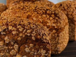 bread with sesame seeds