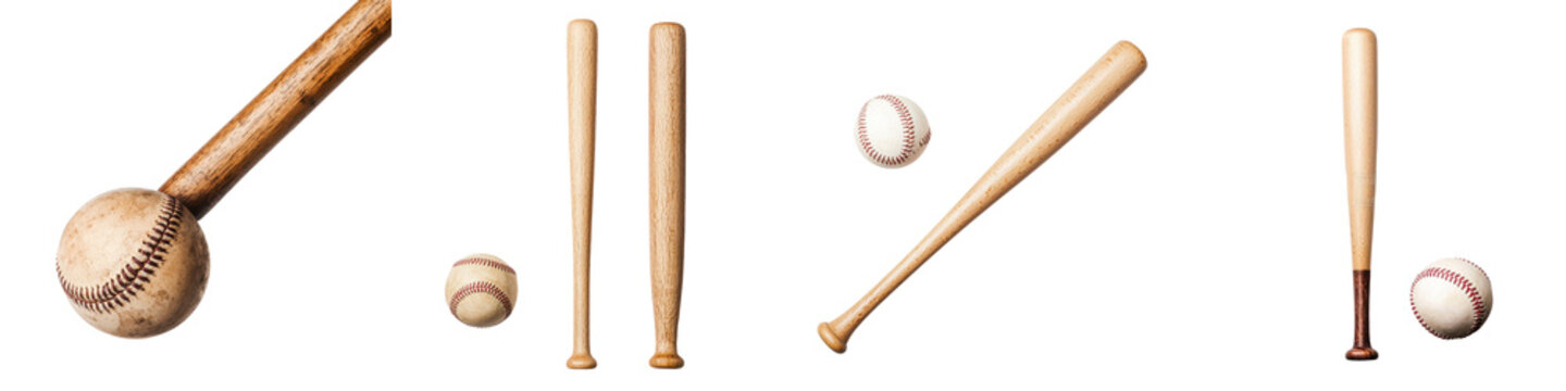 A collection of essential baseball equipment and accessories including bats balls and other sports gear for the game of baseball