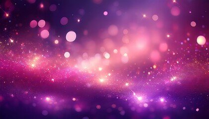 Obraz premium Generated image Abstract pink and purple background with sparkling lights. Perfect for adding a touch