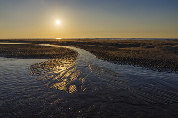 Coastal landscape at Petten aan Zee in North Holland.