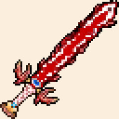 Obraz premium Devil Sword.eps