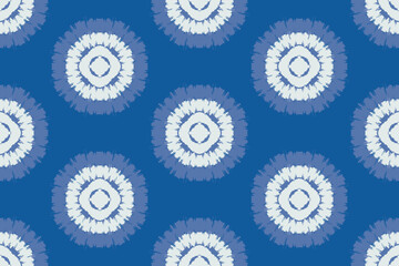 Motif ethnic handmade, Ikat seamless pattern, geometric design, Ikat ethnic tribal, boho colors seamless wallpaper. Ethnic Ikat abstract background art, greeting cards, printing products