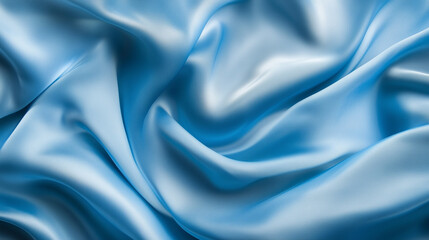 Obraz premium sky Blue silk texture background 
