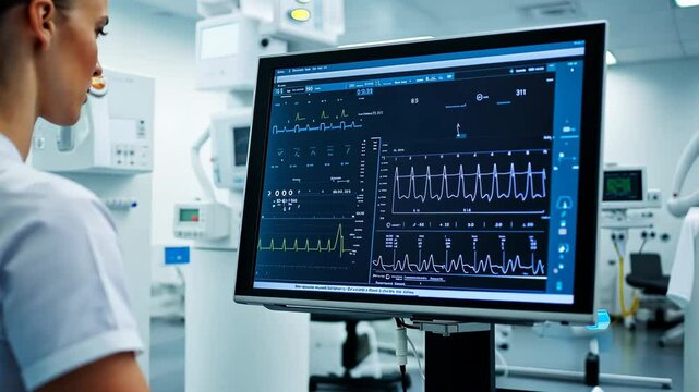 In-depth analysis of athlete health metrics in a cutting-edge laboratory environment.