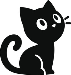 cat vector silhouettes