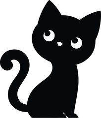 cat vector silhouettes