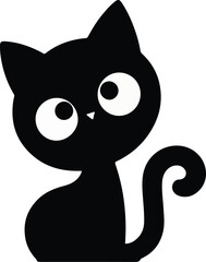 cat vector silhouettes