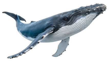 Whale. PNG. Generative Ai.