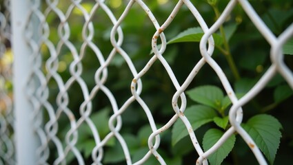 Garden Fence in White