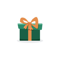 Open gift box, ribbons and confetti isolated on white background. Surprise event celebration, design for greeting. Set of decorative gift boxes isolated on white. Holiday decoration. 