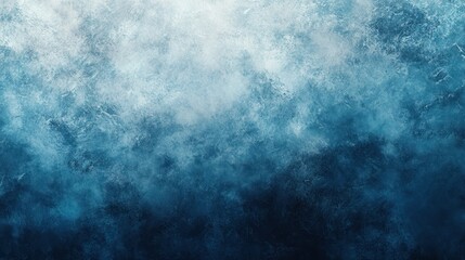 Obraz premium Abstract blue textured background, grunge, dark, cold, winter, ice.