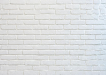 Naklejka premium 白いレンガの背景テクスチャ