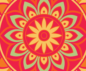 pattern with circles.abstract background with flowers.motif, luxury, swirl, religion, cultural, kaleidoscope, anniversary, painting, mothers day, fashion, greeting, art, invitation, celebration, india