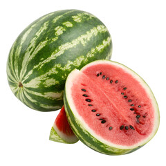 watermelon isolated on white background