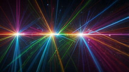 Fototapeta premium abstract background with multiple colorful rays