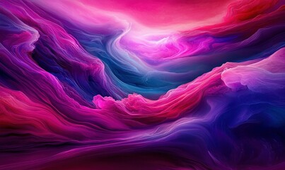 Obraz premium An abstract background featuring swirling blends of pink, purple, and blue creating a dreamy texture.