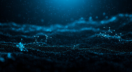 Digital Data Connection: A Blue Network of Information, Technology, and Innovation
