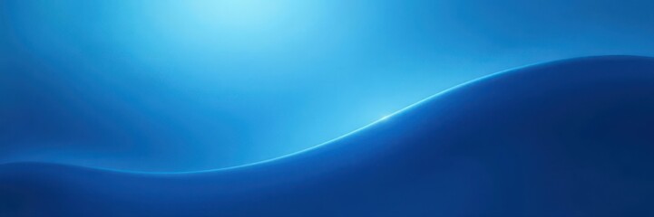 Obraz premium Abstract blue gradient, soft white to black transition, serene depth, serenity, gradient background