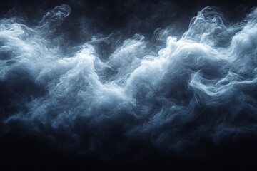 Smoke wisps dance against a dark backdrop, creating a mesmerizing display of texture