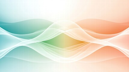 Abstract Wave Background Design