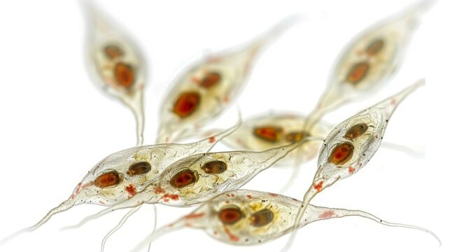 Microscopic View of Apicomplexa Revealing Intricate Non-Motile Parasitic Structures