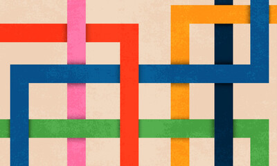 Trendy artistic abstract background.Vector illustration