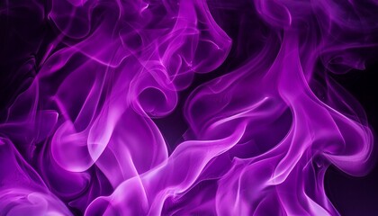 Obraz premium Purple Ghostly Flame Texture