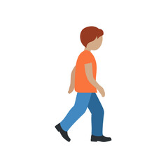 Fototapeta premium Person Walking 