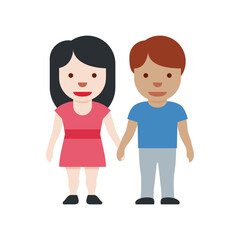 Fototapeta premium Couple Holding Hands 