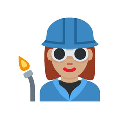 Female Welder
