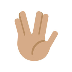 Obraz premium Vulcan Salute