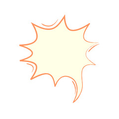 Comic Text Box Speech