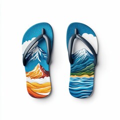 Mountain Beach Flip-Flops