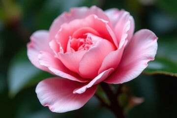 Fototapeta premium Camellia in Full Bloom