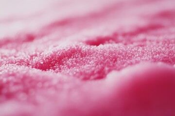 Macro shot of soft pink texture, evoking a sense of delicate abstraction and comfort.