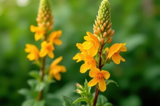 Flourishing Toadflax Blooms Enhancing Garden Beauty