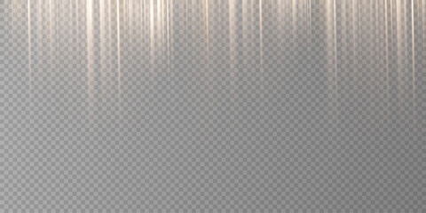Naklejka premium Vector transparent sunlight special lens flare light effect. Vector blur in aurora light. Horizontal star rays and spotlight.
