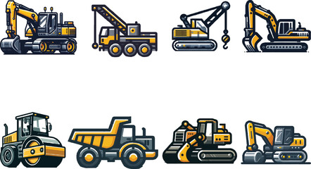 Construction Vehicles and Heavy Machinery