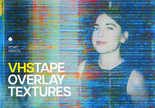 VHS Tape Overlays Pack With Generative AI