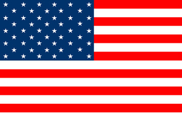 The flag of the United States,