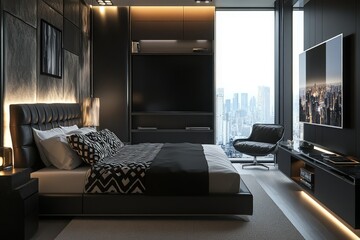 Chic Urban Bedroom Design