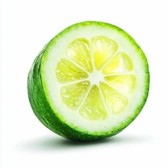 Halved Fresh Green Lime