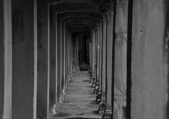 The artistic side of the Angkor Wat temple