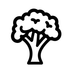 Fresh Vegetable Broccoli Icon