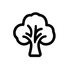 Fresh Vegetable Broccoli Icon